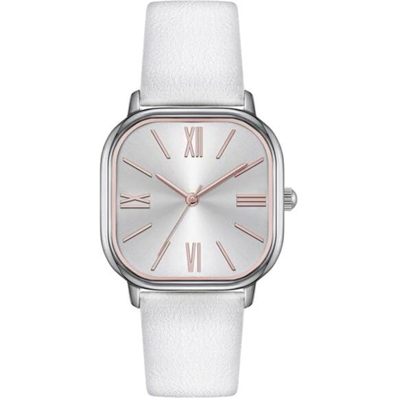 Women\'s Wrist Watches Leather Band Waterproof Analog Watch for Ladies